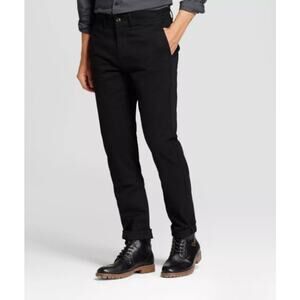 Goodfellow & Co Mens Chino Athletic Fit Henn Denim Jeans Black Size 38WX32L